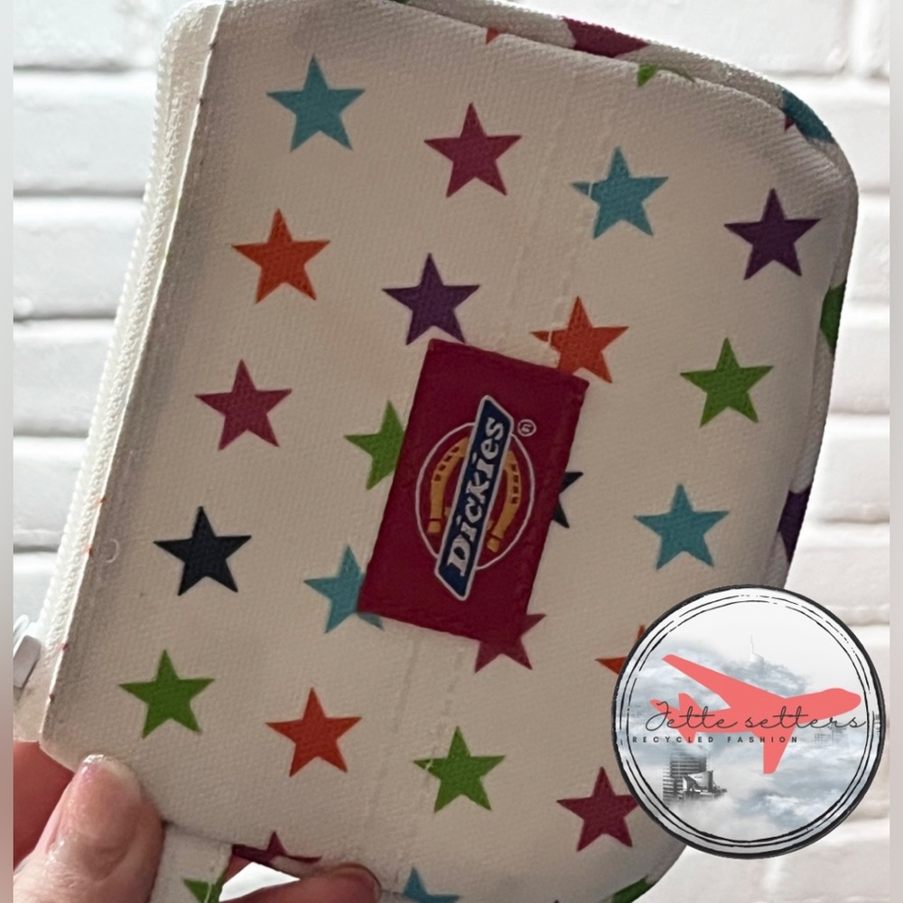 Dickies star coin purse/wallet with strap (GUC)